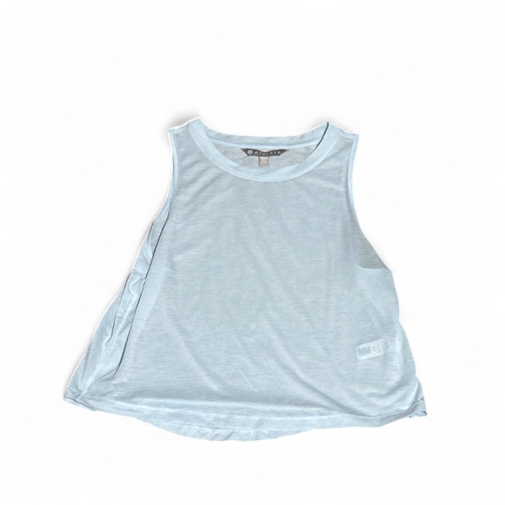 Athleta crop muscle tank top